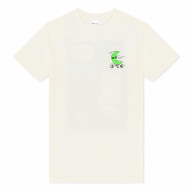 RIPNDIP Friends Share Tee Natural リップン ディップ Tシャツ 半袖 メンズ レディース スケボー ねこ｜au  PAY マーケット